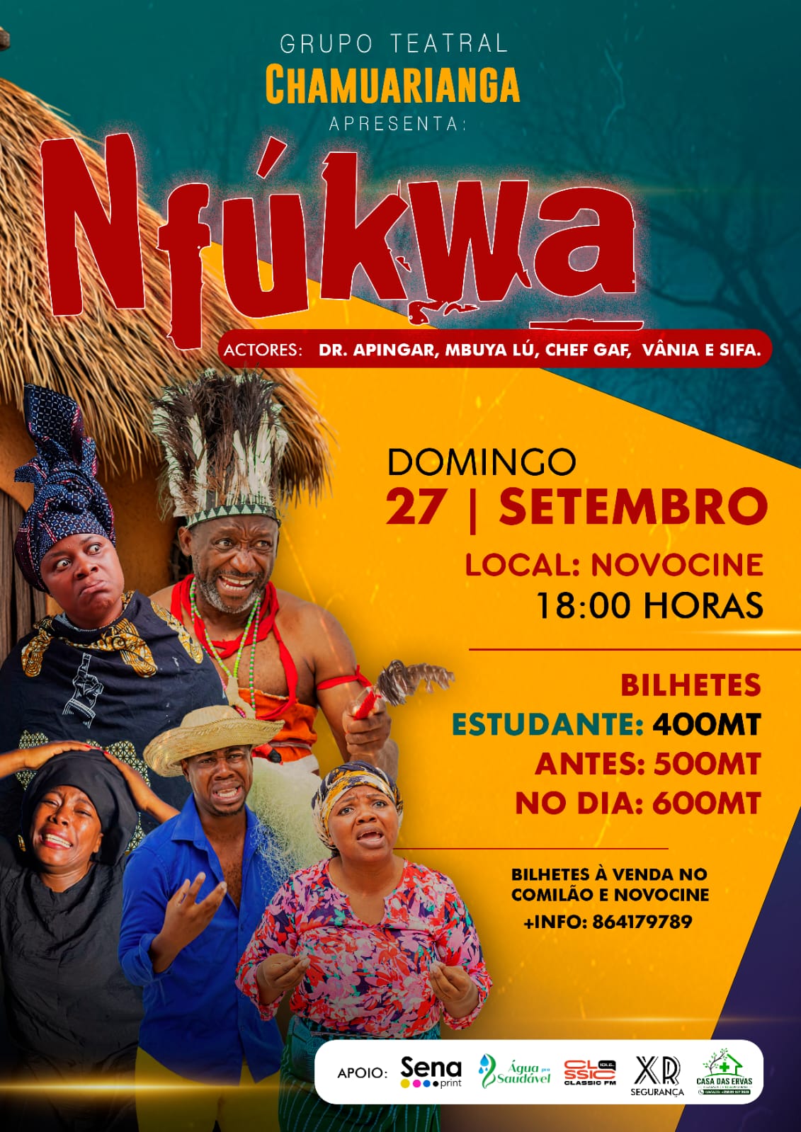 Nfúkwa está a chegar ao palco